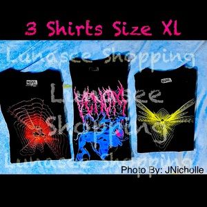3 Lootcrate Marvel Shirts